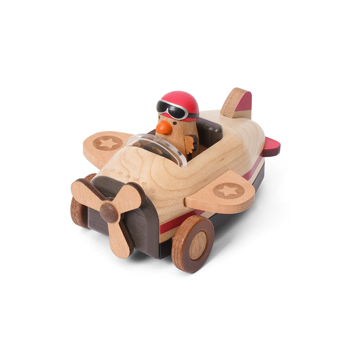 Bird Monoplane Music Box