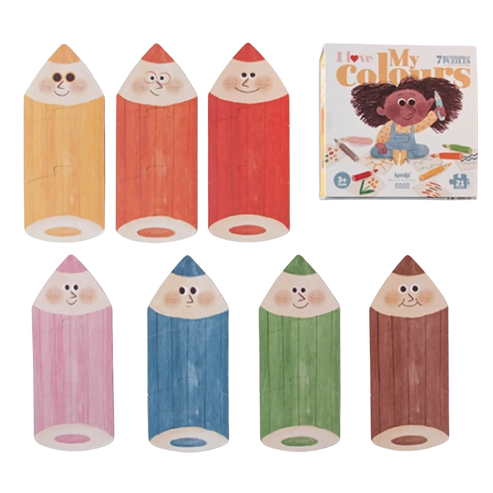 Puzzle - I Love My Colours