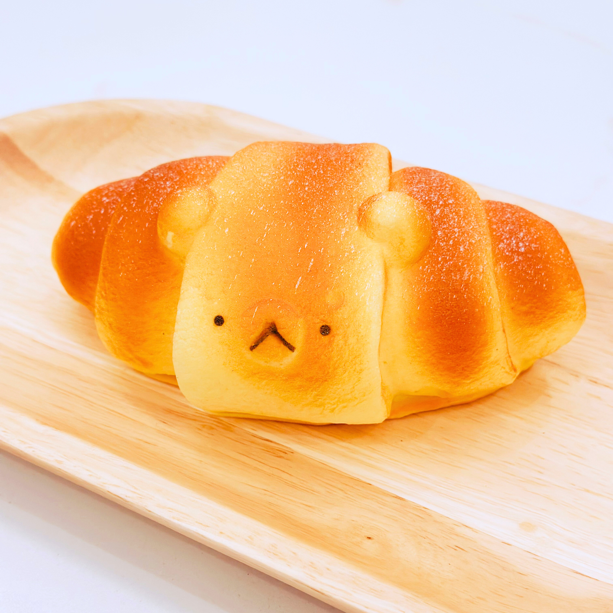 Bear Croissant Squishy – Bunny + Munnie