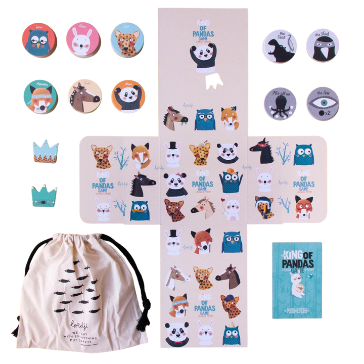 Memory Game - King of Pandas Strategy & Memory Game
