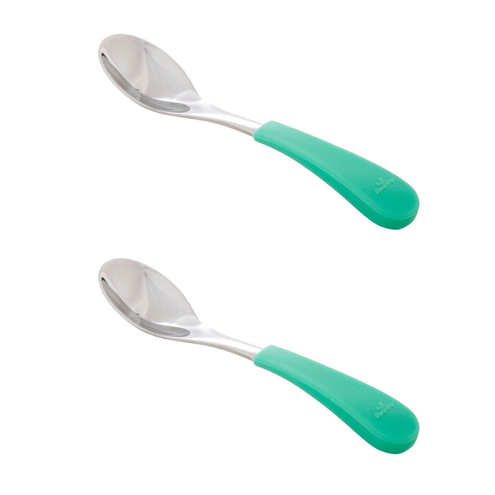 Stainless Steel Baby Training Spoons 2pk