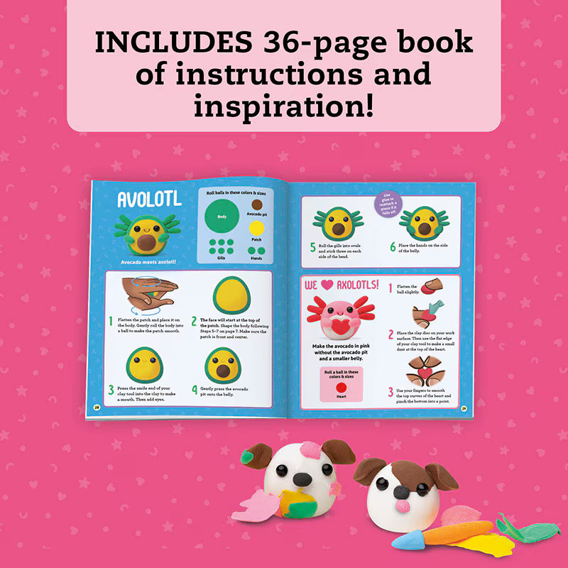 Air-Dry Clay Animal Party!