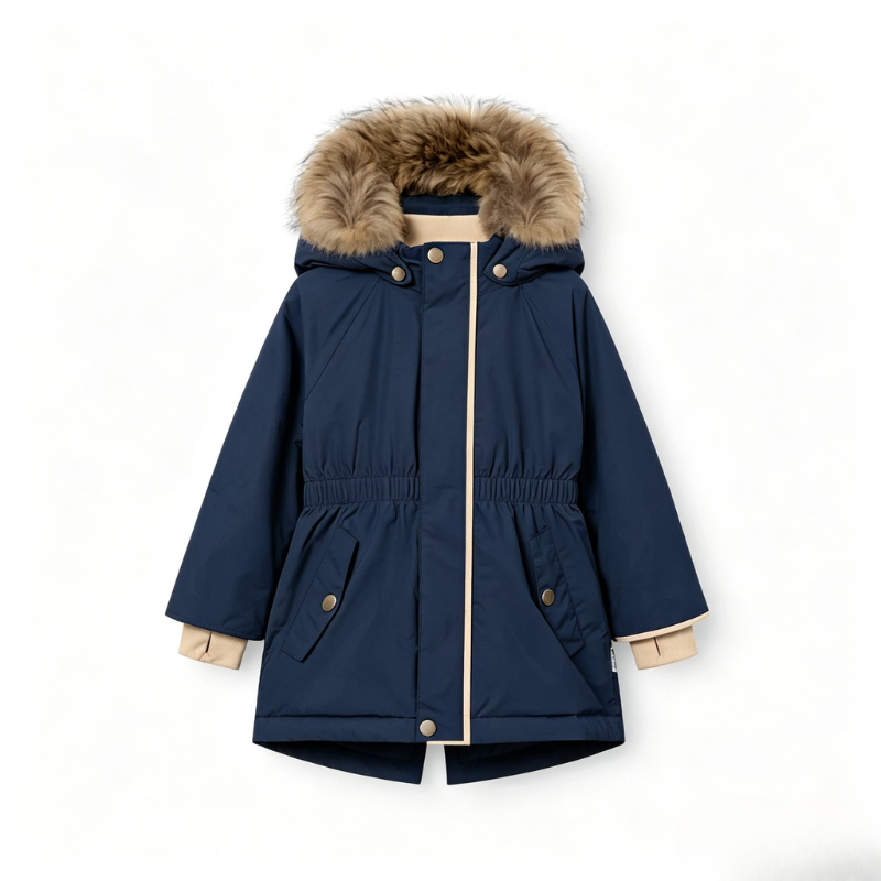 MATVIKANIA fleece lined winter jacket fur. GRS | Outer Space