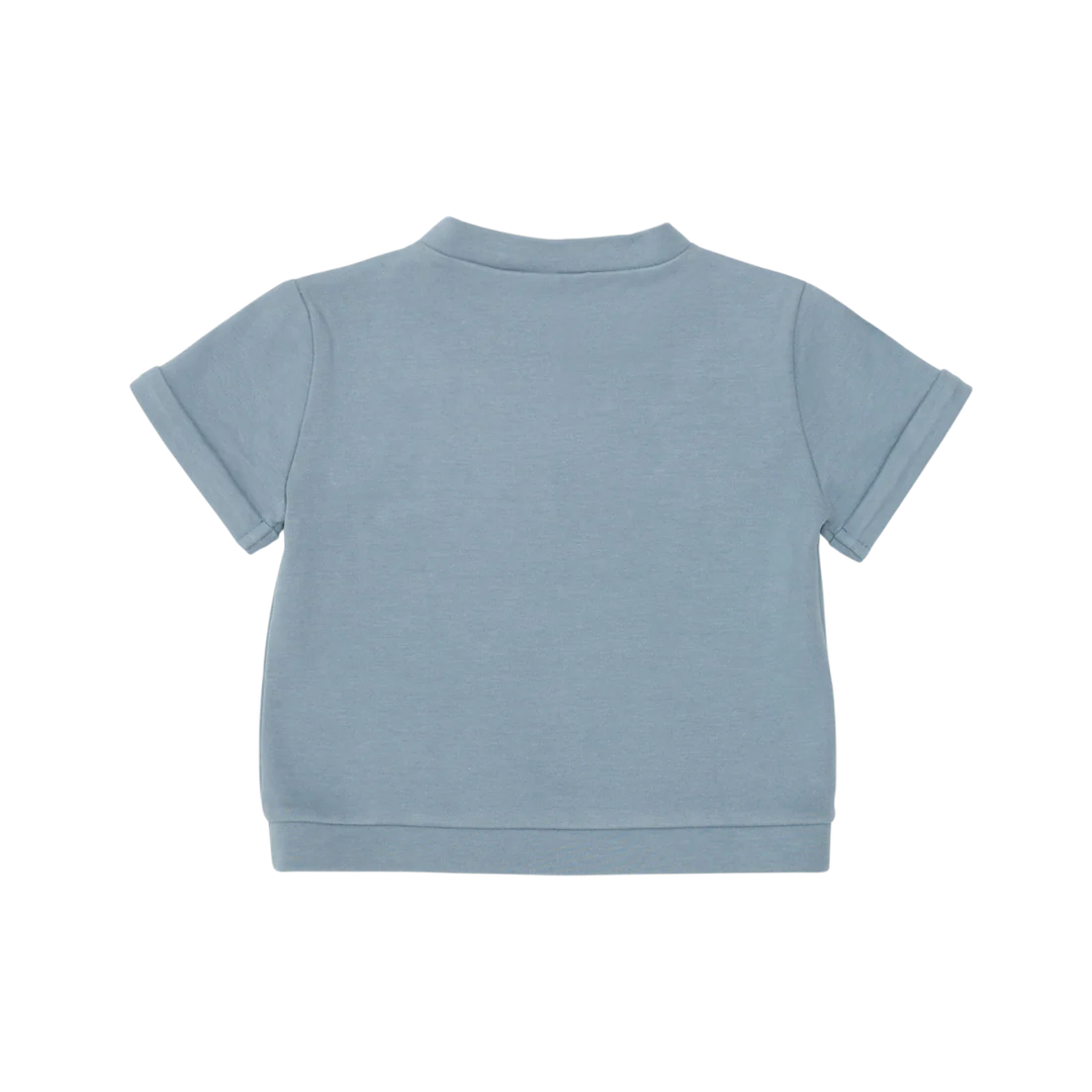 Jarne T-Shirt | Bear | Foggy Blue