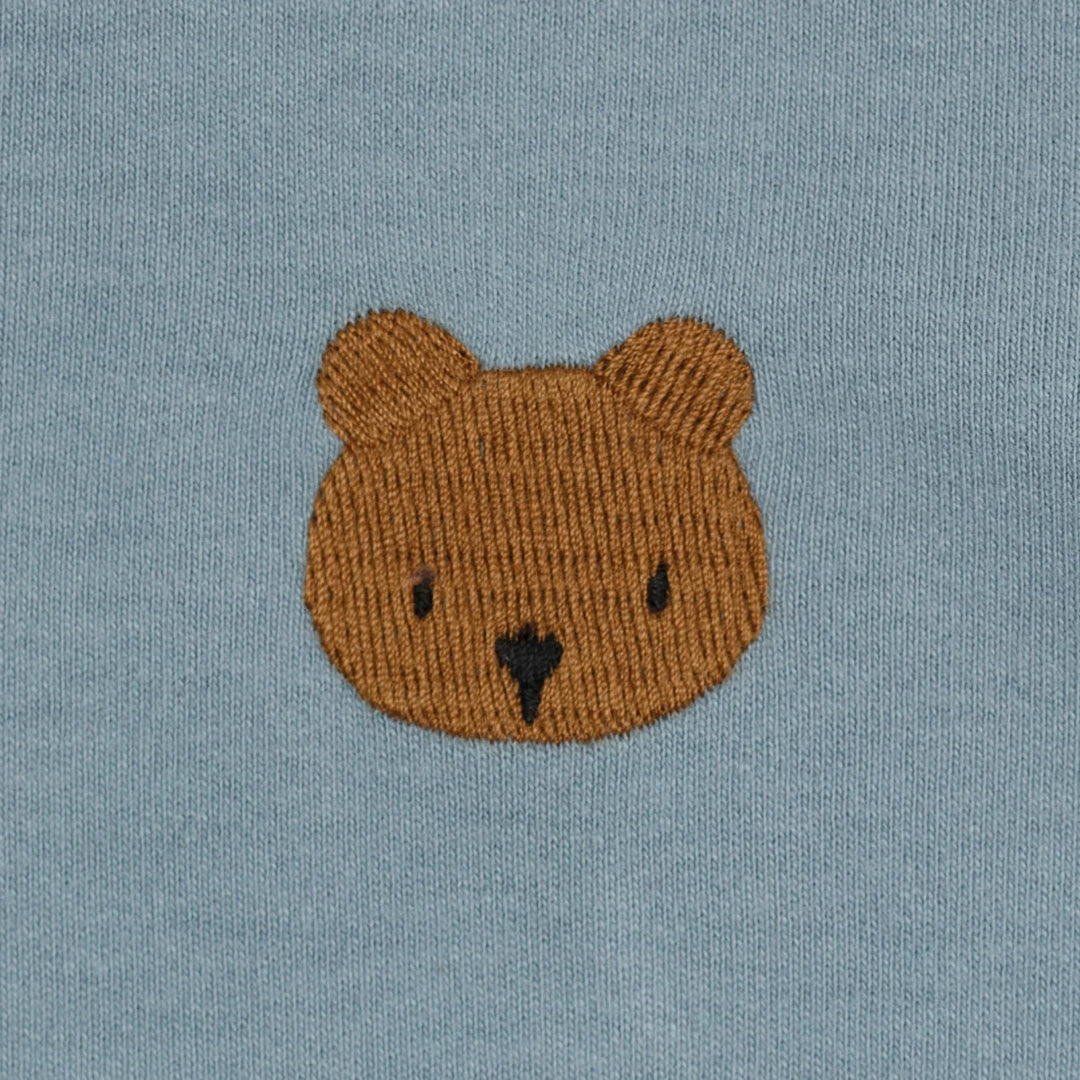 Jarne T-Shirt | Bear | Foggy Blue