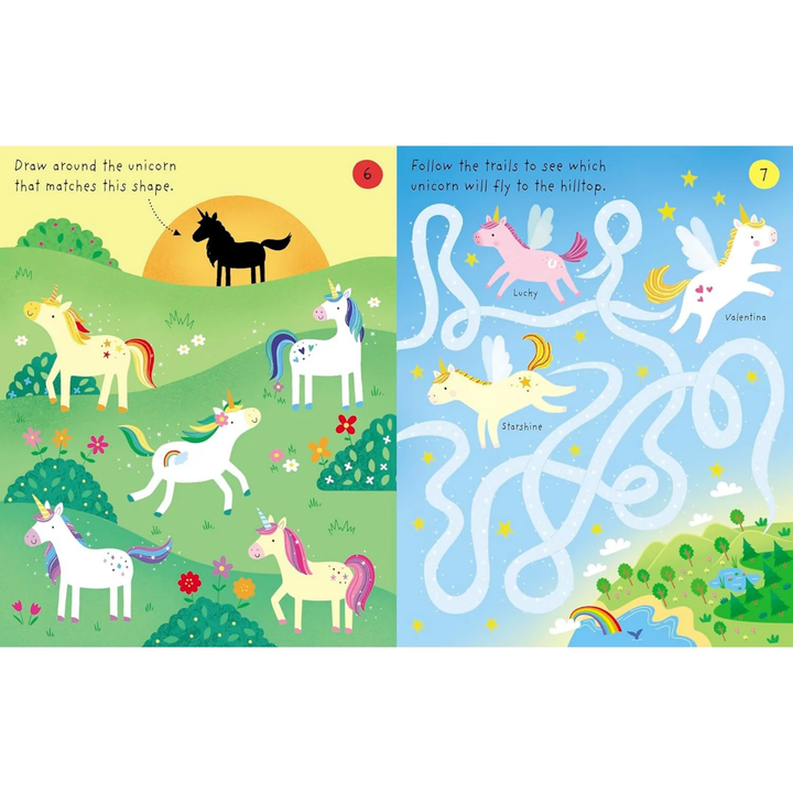 Little Children's Unicorns Pad