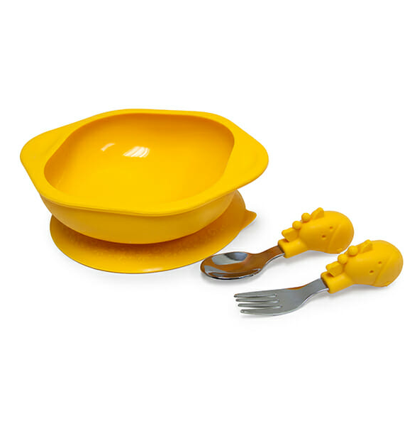 Toddler Mealtime Set - Bowl and Palm