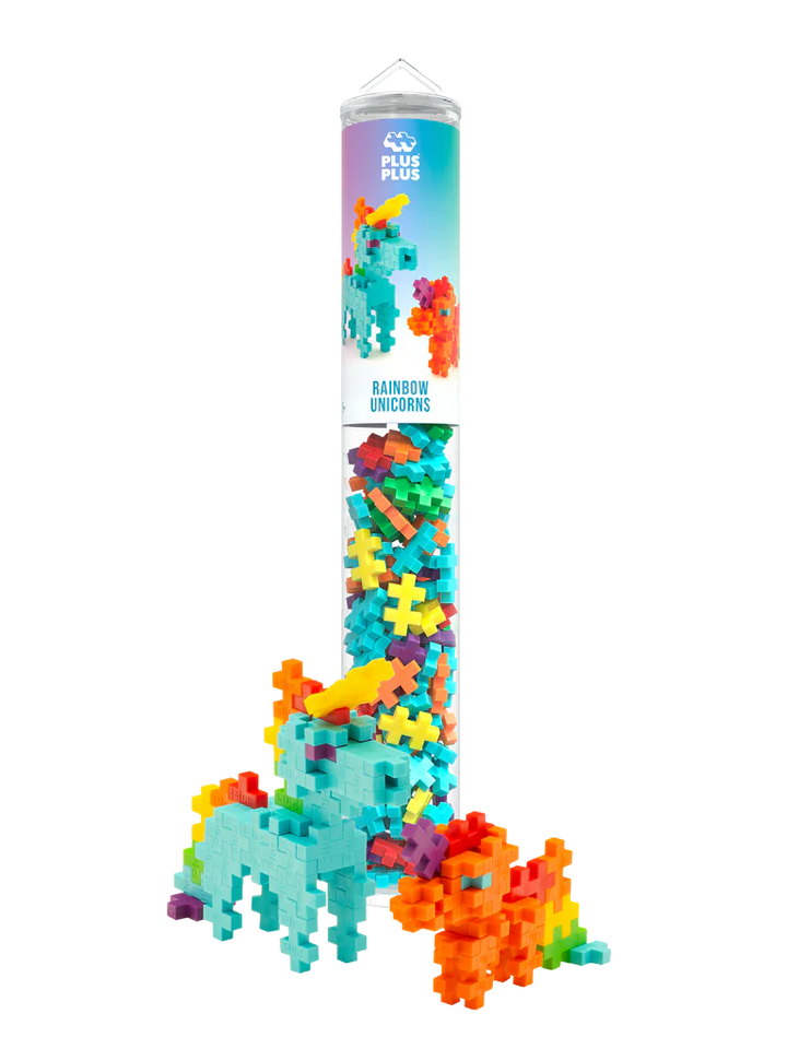 Tube - Rainbow Unicorns - 100pcs