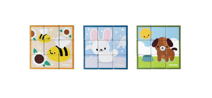 Animal Puzzle Cubes