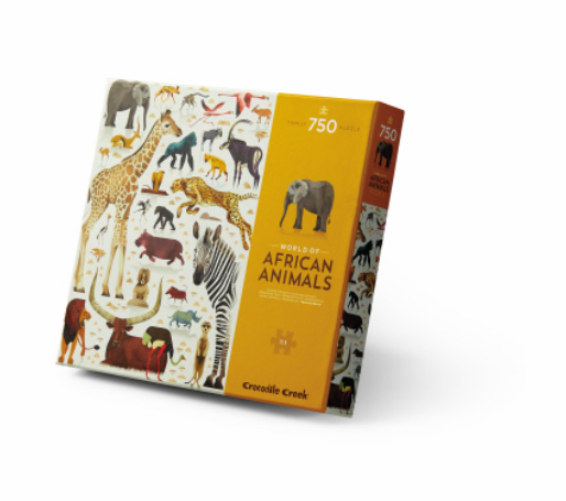 World of African Animals 750pc