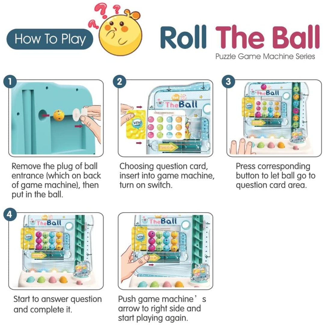 Roll the Ball Machine with Music and Light