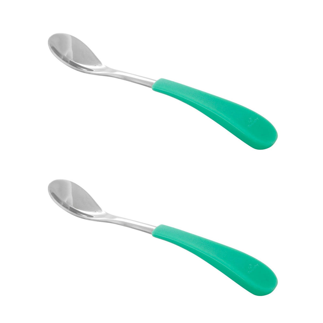 Stainless Steel Infant Training Spoons 2pk