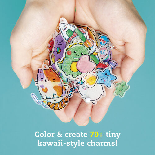Color & Shrink Charms: Kawaii Style