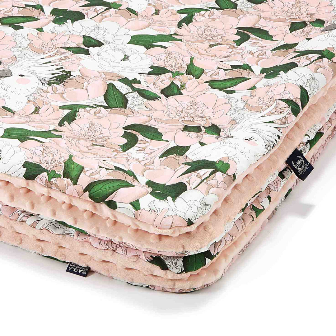 Medium Blanket Lady Peony - Powder Pink