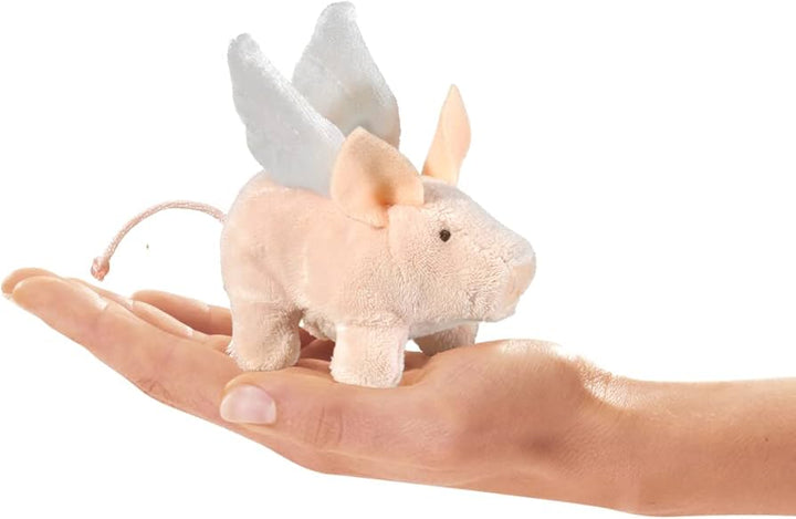 Mini Winged Piglet Finger Puppet - Cochon Aile