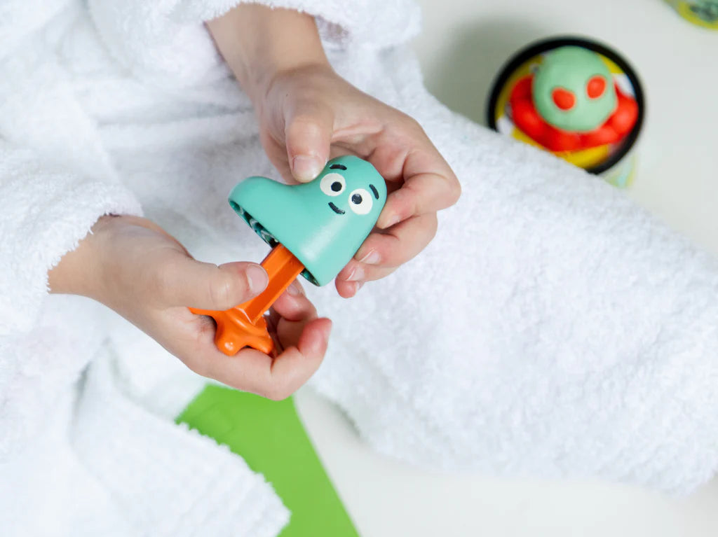 Pataploof - Pink and Blue Bath & Shower dough set with Bloop and Ploofy
