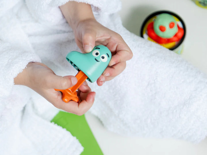 Pataploof - Pink and Blue Bath & Shower dough set with Bloop and Ploofy