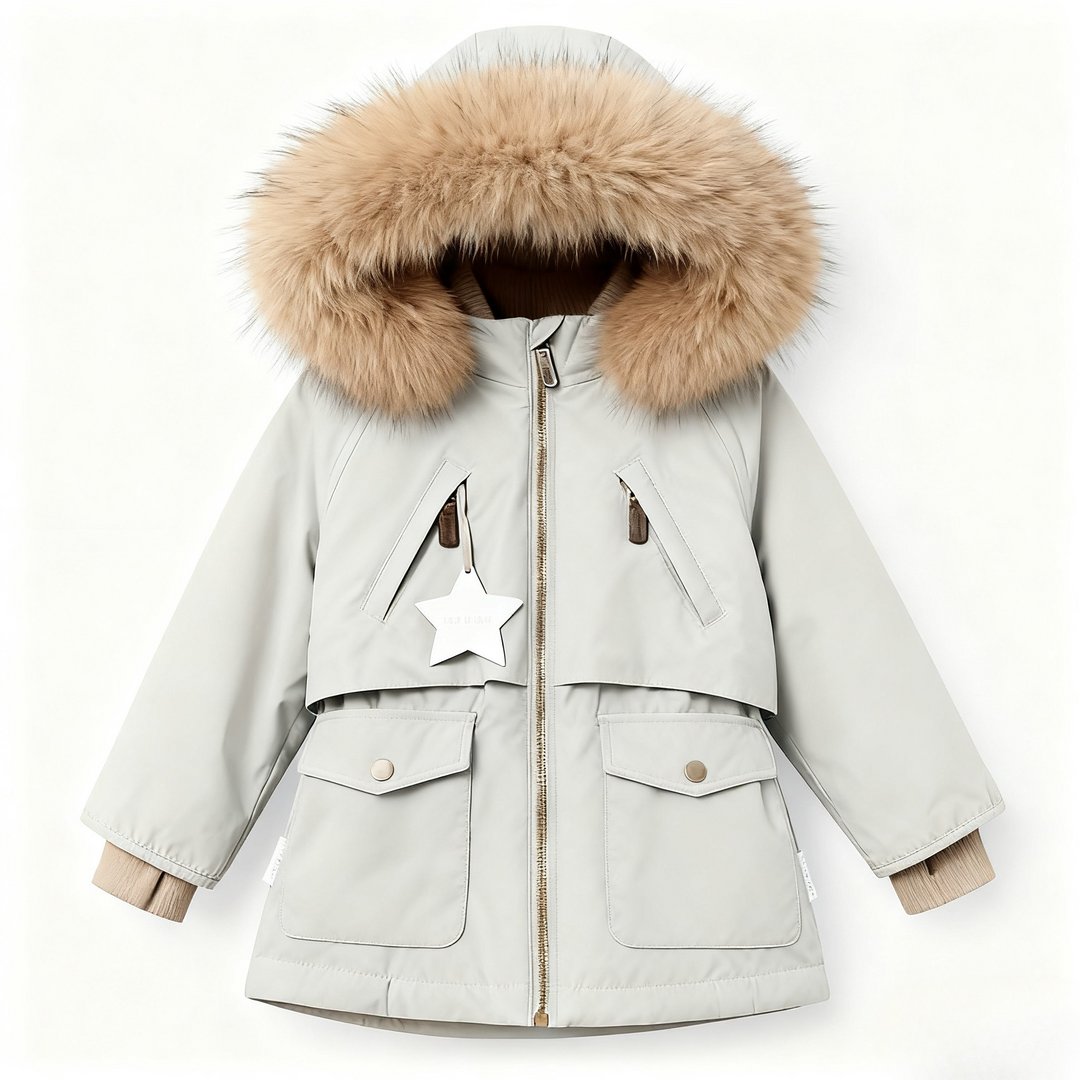 MATALGEANA Fleece Lined Winter Jacket Fur. GRS