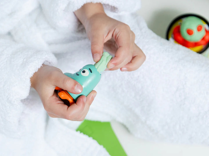 Pataploof - Pink and Blue Bath & Shower dough set with Bloop and Ploofy