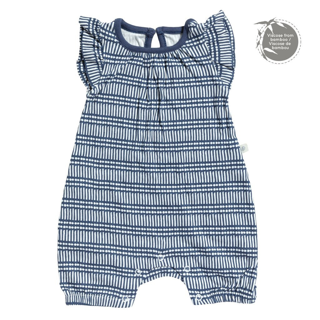 Bamboo girl romper - sticks