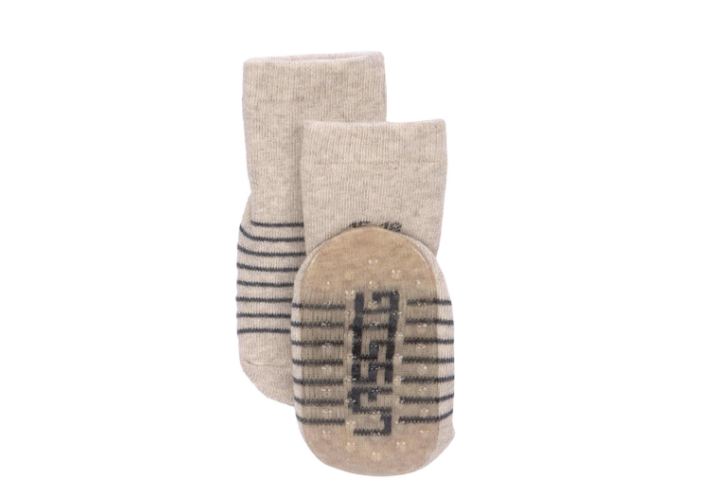 4kids - Anti-Slip Socks - Grey/Beige