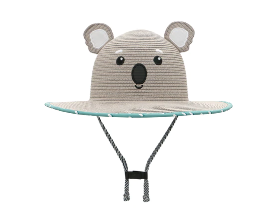 Kids Lifeguard Straw Hat - Koala