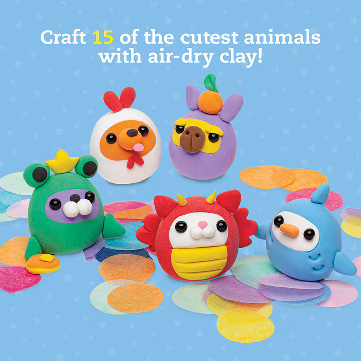 Air-Dry Clay Animal Party!