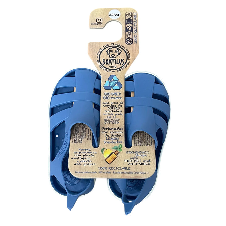 Bioty Sandal | Jean + White