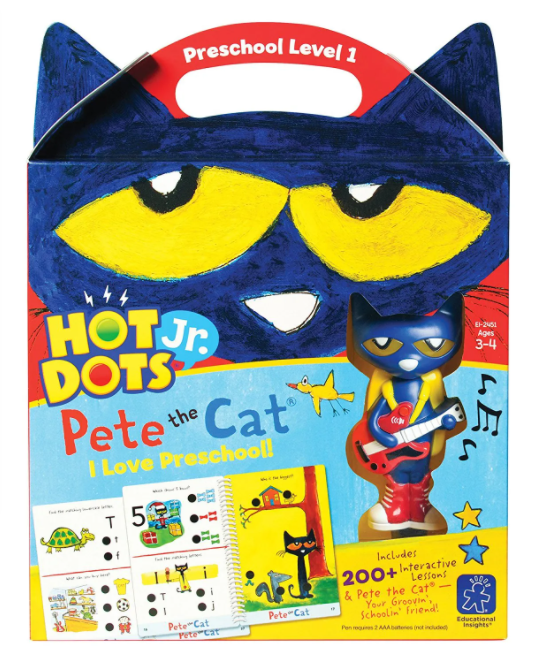 Hot Dots JR Pete the cat I love preschool! (Level1)