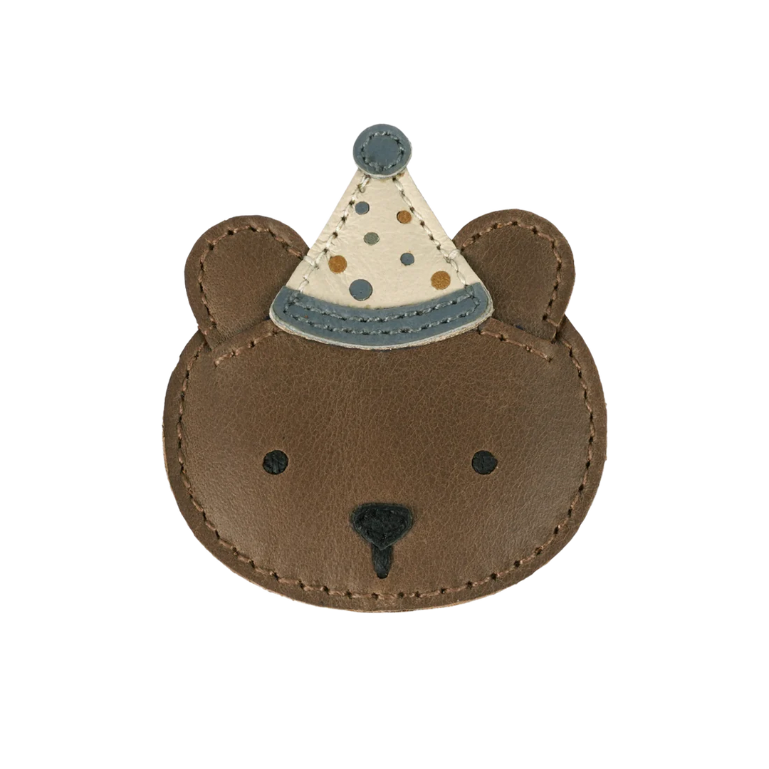 Tendo Clip | Festive Bear | Cognac Classic Leather