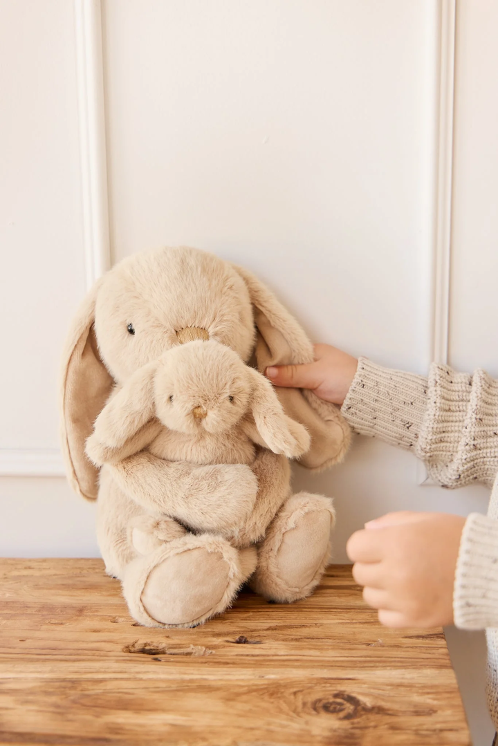 Plush - Frankie the Hugging Bunny -Caramel - Snuggle Bunnies