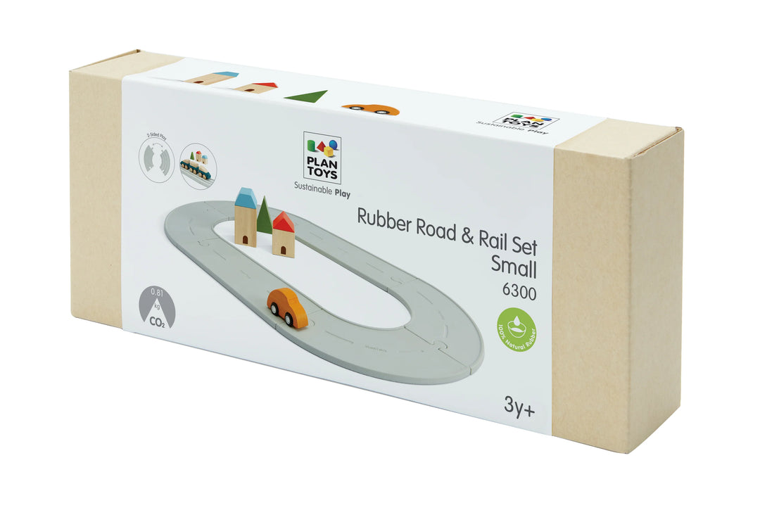 Rubber Road & Rail Set - Small