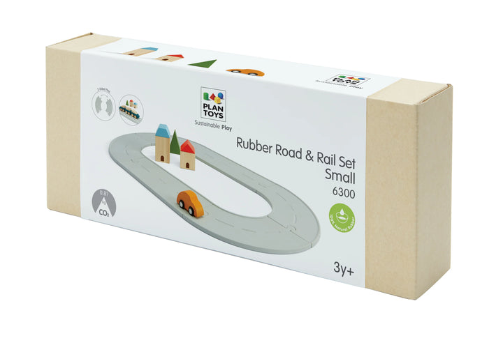 Rubber Road & Rail Set - Small
