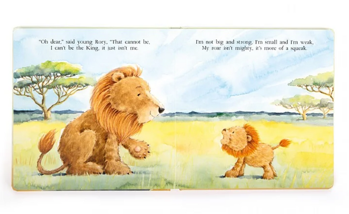 The Very Brave Lion Book