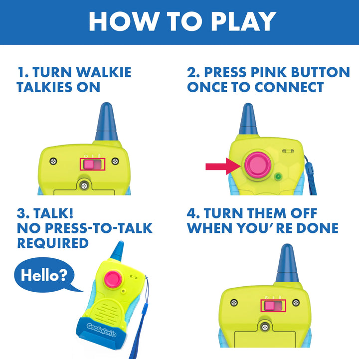 GeoSafari JR. My First Walkie Talkies