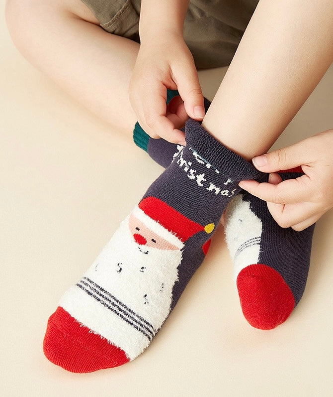 Festive Christmas Socks in Gift Box (3 pairs)