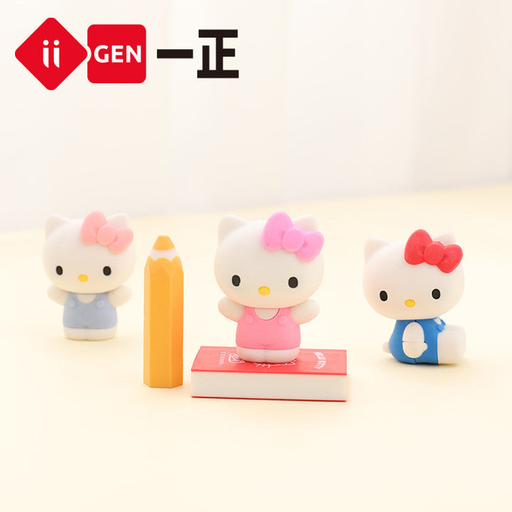 Puzzle Eraser Hello Kitty