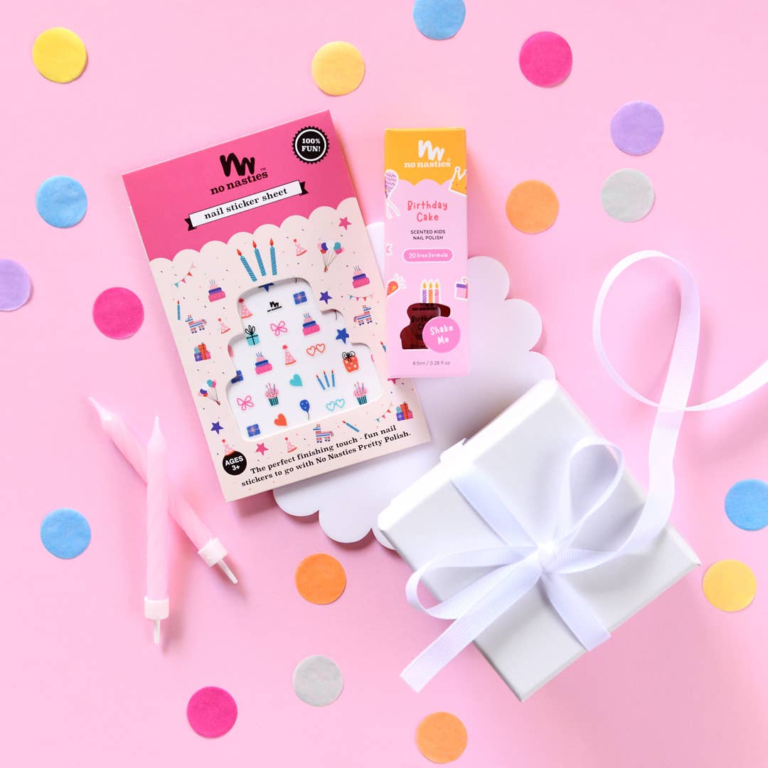 Happy Birthday Kids Nail Stickers