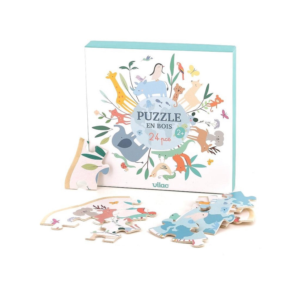 Sarah Betz - World Puzzle 24pcs