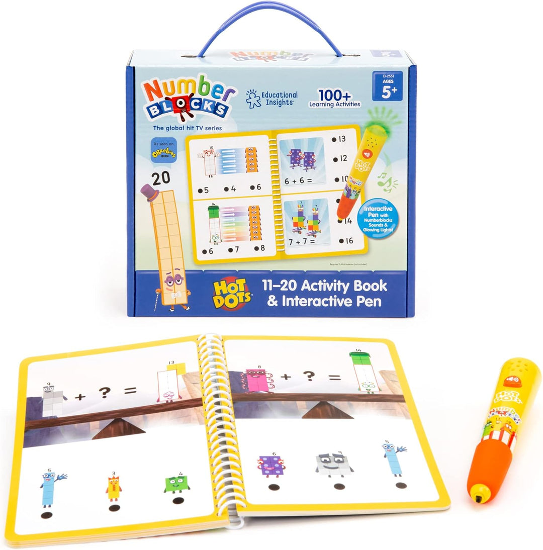 Numberblocks 11-20 Activity Book & Interactive Pen