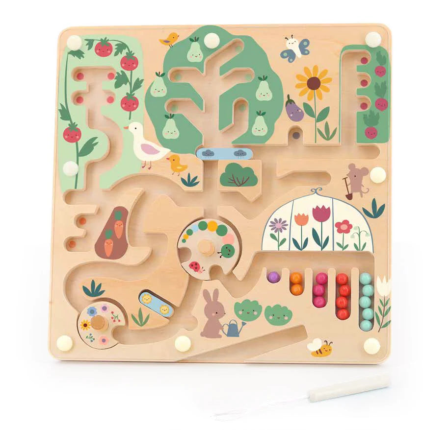 Sarah Betz - Magnetic Labyrinth / Maze, Harvest in the Garden
