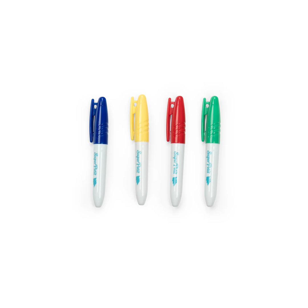 Schmouks - Mini Silicon Colouring Mat with 4 Pens