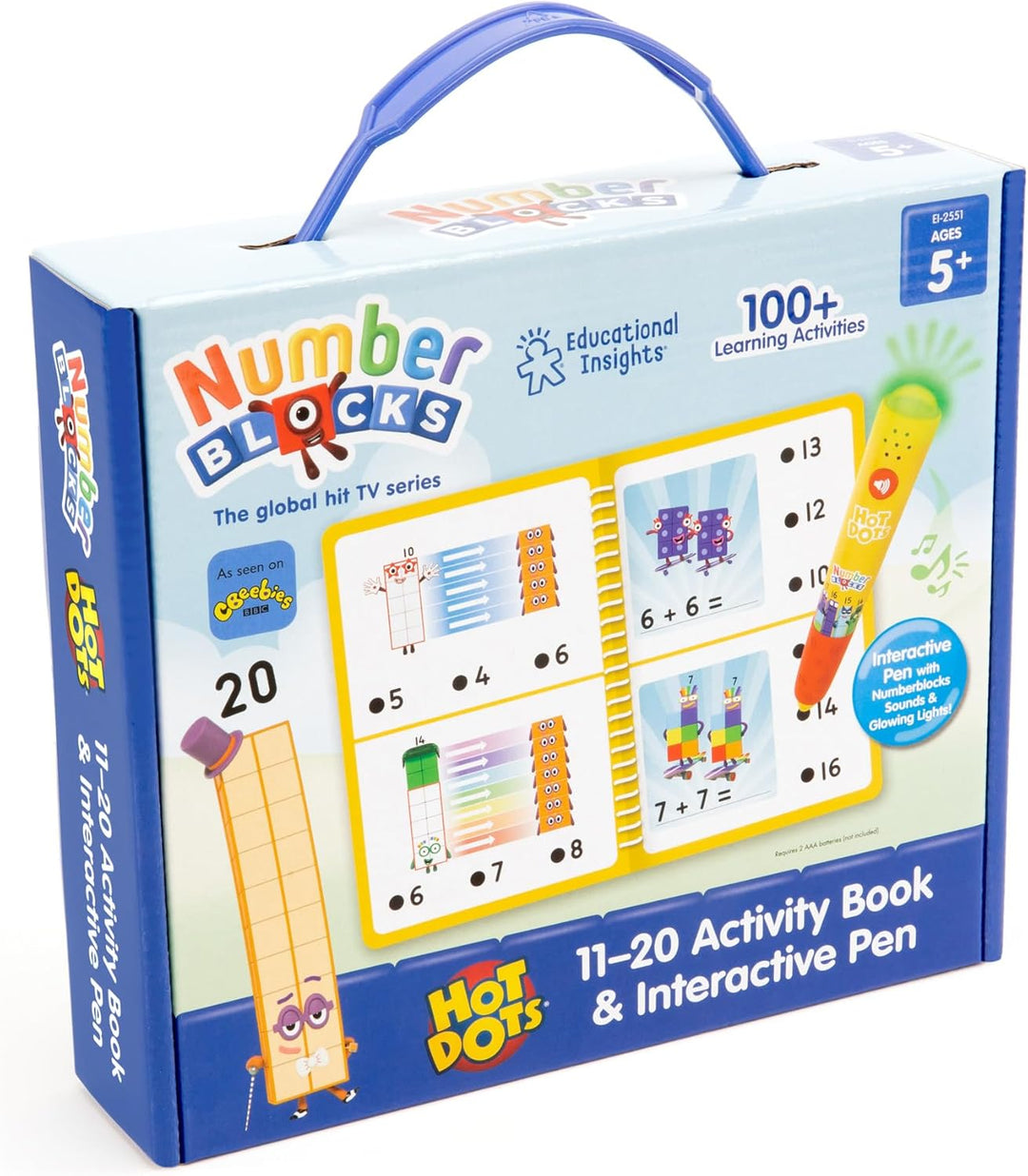 Numberblocks 11-20 Activity Book & Interactive Pen