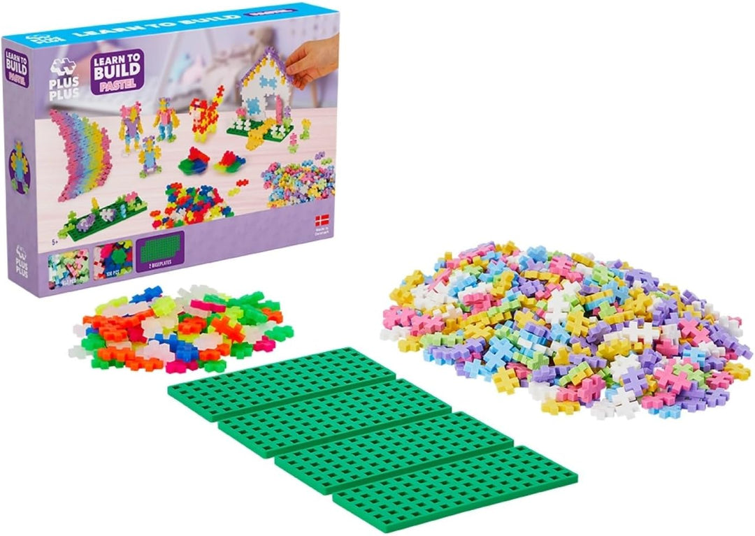 Learn to Build - Pastel - 600pcs
