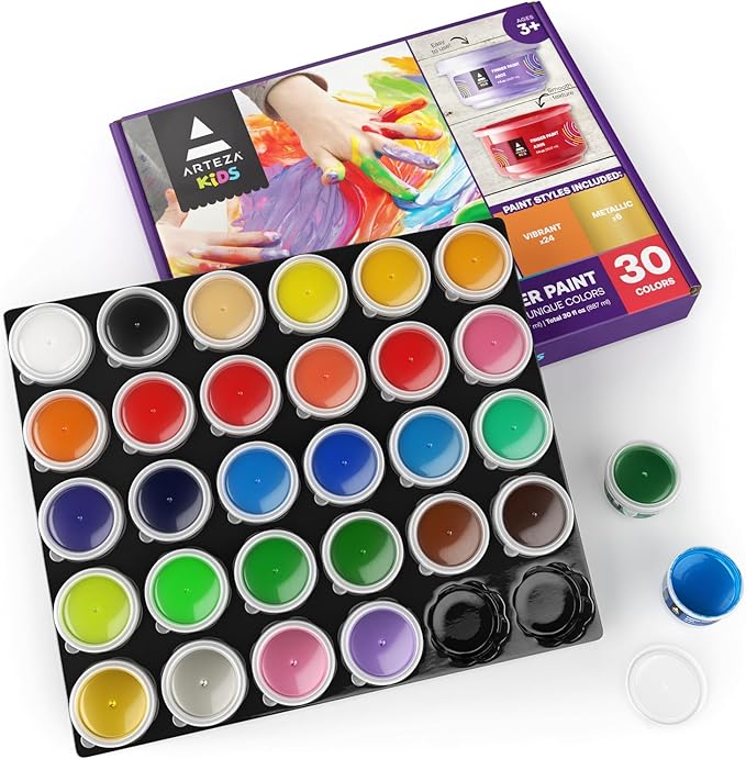 30 Finger Paint Set