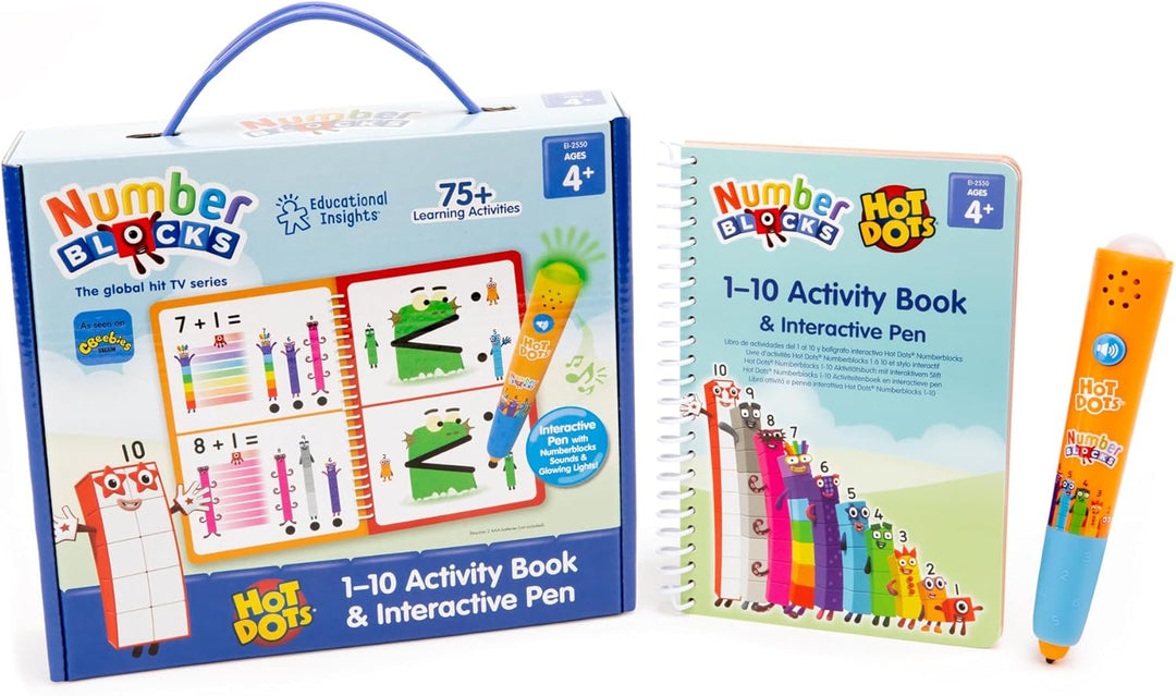 Numberblocks 1-10 Activity Book & Interactive Pen