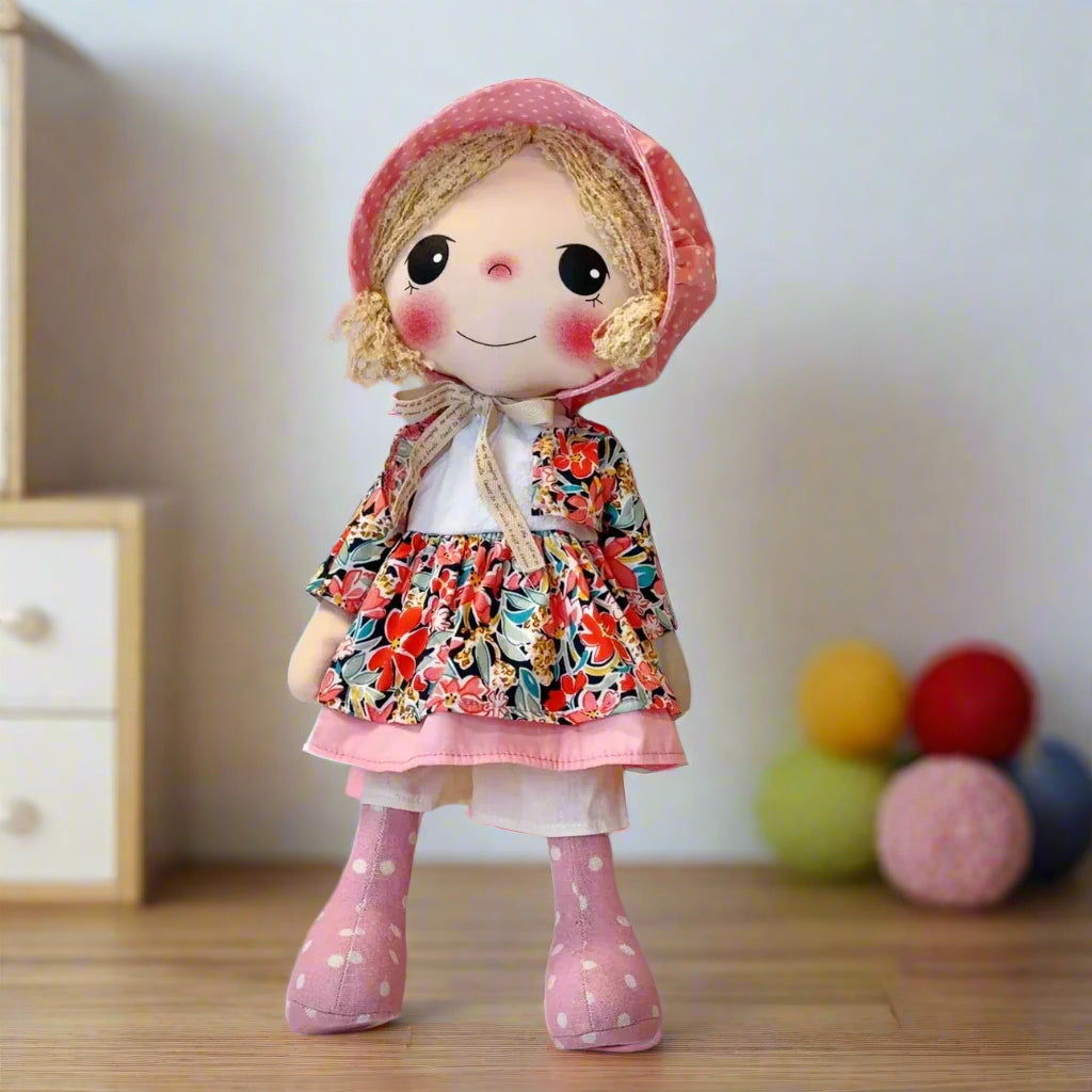Handmade Rag Doll - Mary – Bunny + Munnie