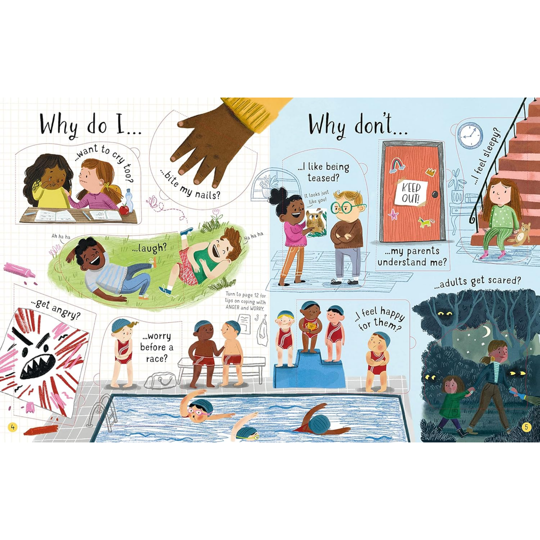 Lift-the-Flap Questions and Answers About Feelings