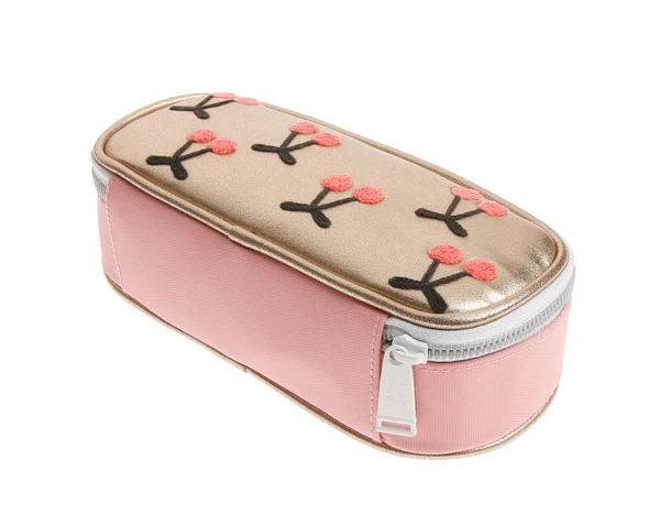 Pencil Box - Cherry Pompon