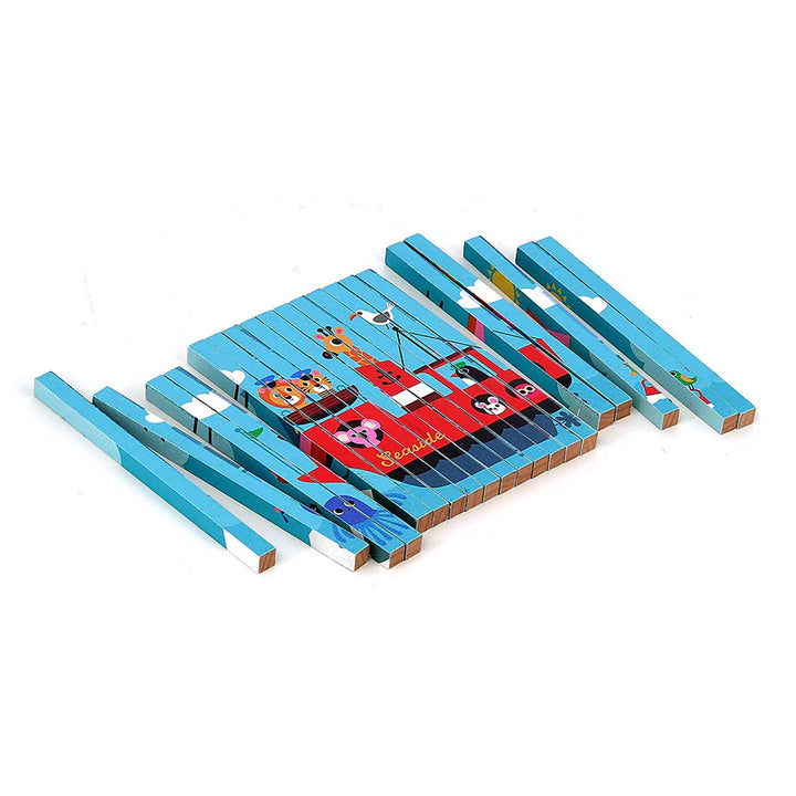 Puzzle Trubble Transportation by Ingela P Arrhenius